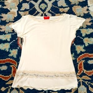 Dorothy Bis lace detailed top  size medium.